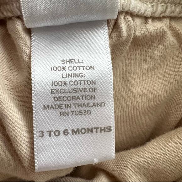 Janie And Jack Layette Ivory Cream Corduroy Pants - Picture 6 of 6